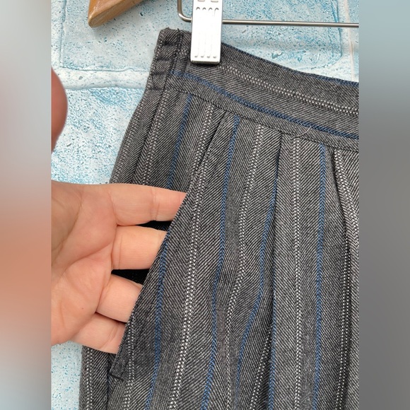 THE VINTAGE TWIN NYC Striped Trousers size 14 - Picture 7 of 12